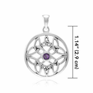Triquetra Celtic Knot Pendant TPD3975 - Jewelry